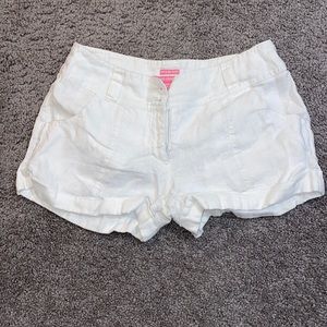 White Island Company Whitsunday linen shorts XS